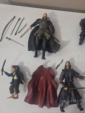 Lord Of The Rings Action Figures Set Of 5